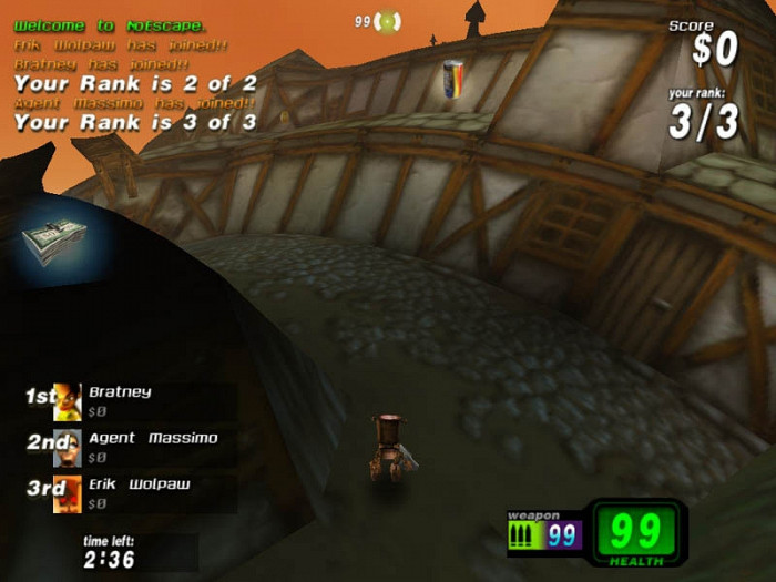 Скриншот из игры No Escape
