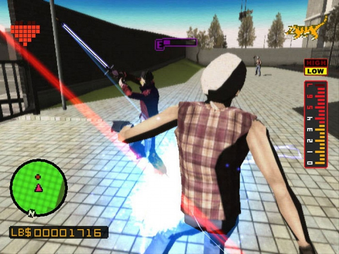 Скриншот из игры No More Heroes