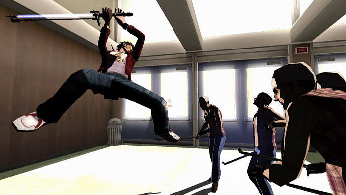 Скриншот из игры No More Heroes