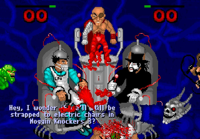 Скриншот из игры Nogginknockers 2