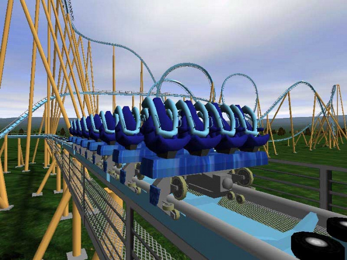 Скриншот из игры NoLimits Rollercoaster Simulation