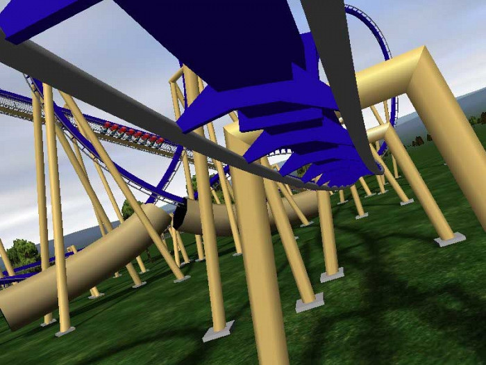 Скриншот из игры NoLimits Rollercoaster Simulation