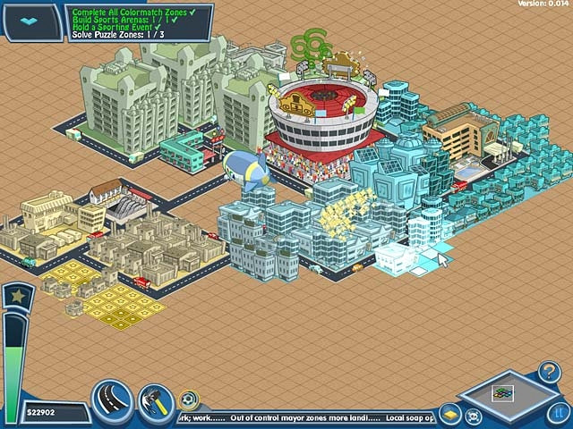 Скриншот из игры Sims Carnival SnapCity, The