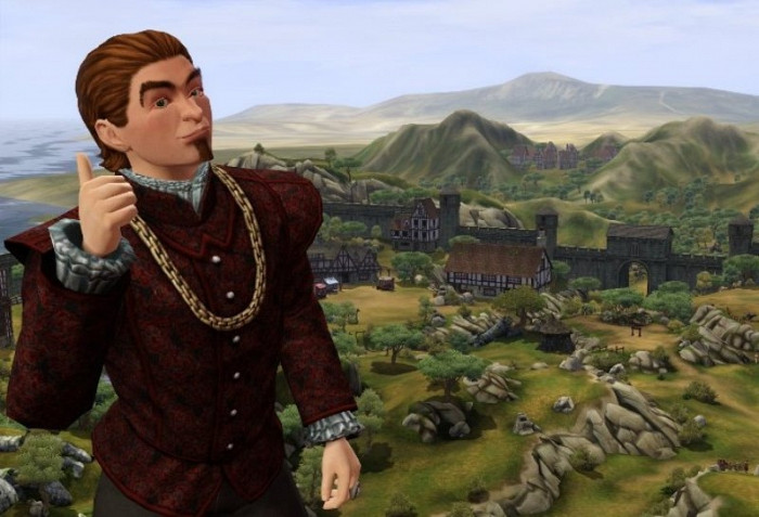 Скриншот из игры Sims Medieval, The