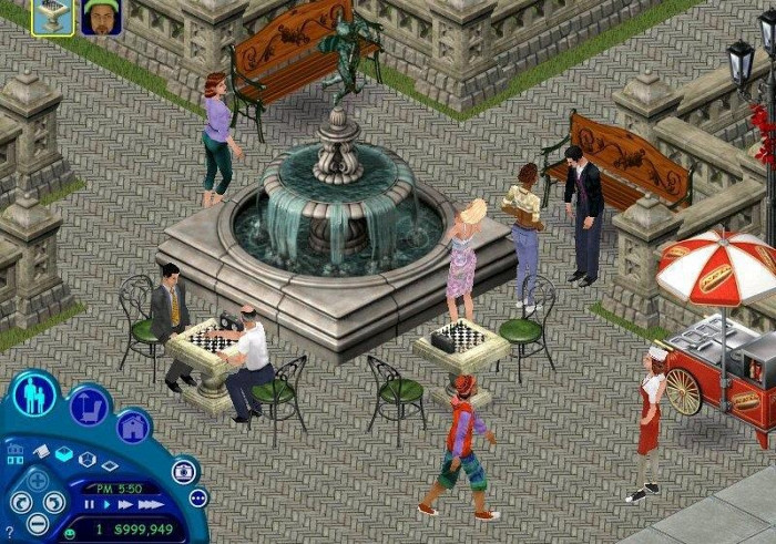 Скриншот из игры Sims: Hot Date, The