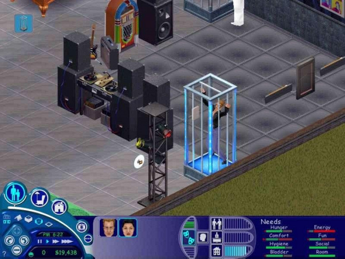 Скриншот из игры Sims: House Party, The