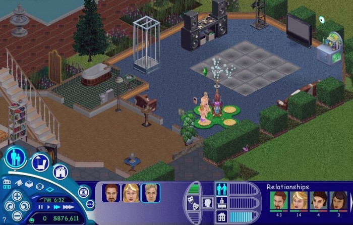 Скриншот из игры Sims: House Party, The