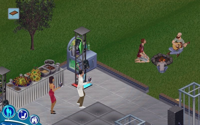 Скриншот из игры Sims: House Party, The