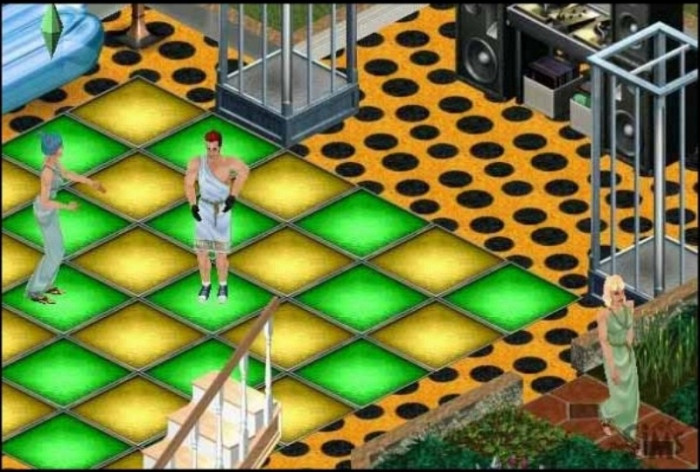 Скриншот из игры Sims: House Party, The