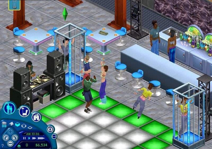 Скриншот из игры Sims: House Party, The