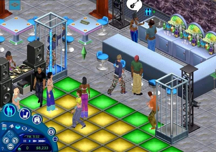 Скриншот из игры Sims: House Party, The