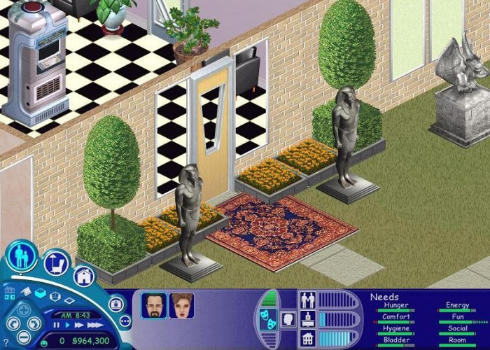 Скриншот из игры Sims: Livin' Large, The