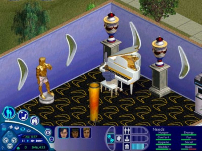 Скриншот из игры Sims: Livin' Large, The