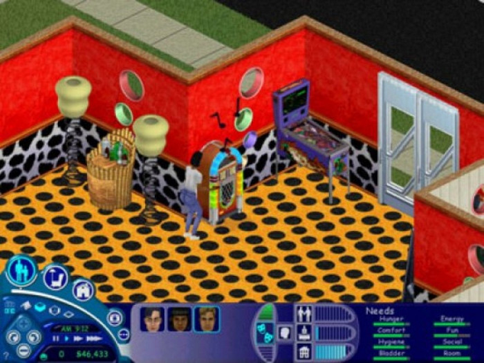 Скриншот из игры Sims: Livin' Large, The