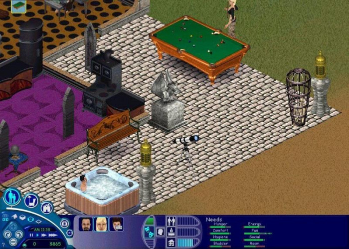 Скриншот из игры Sims: Livin' Large, The