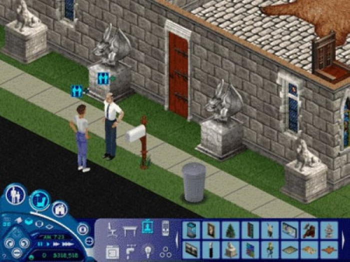 Скриншот из игры Sims: Livin' Large, The