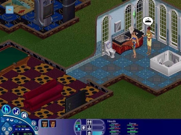 Скриншот из игры Sims: Livin' Large, The
