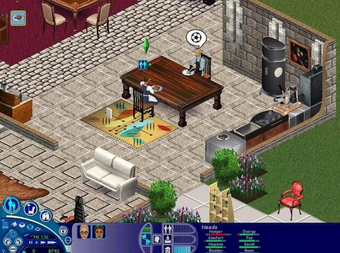 Скриншот из игры Sims: Livin' Large, The