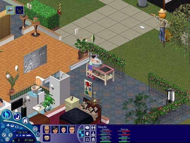 Скриншот из игры Sims: Unleashed, The