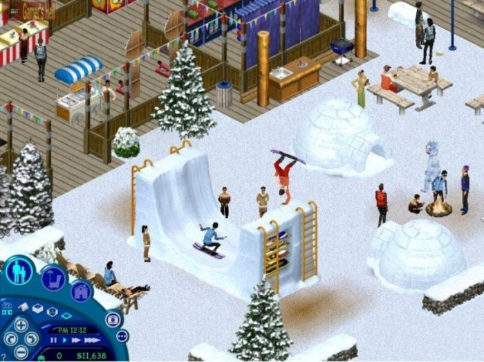 Скриншот из игры Sims: Vacation, The