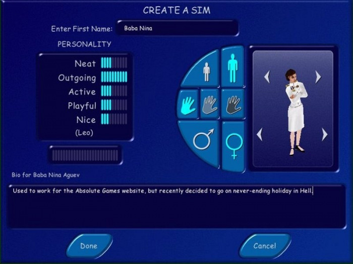 Скриншот из игры Sims: Vacation, The