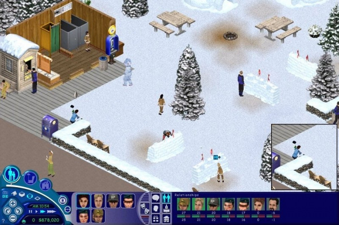 Скриншот из игры Sims: Vacation, The