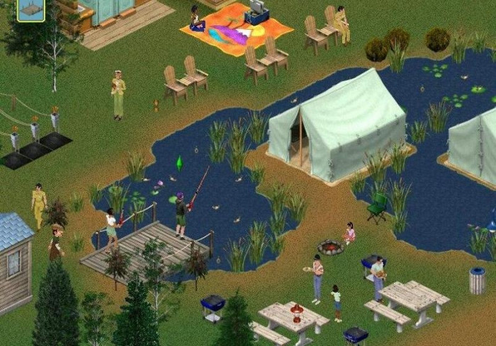 Скриншот из игры Sims: Vacation, The