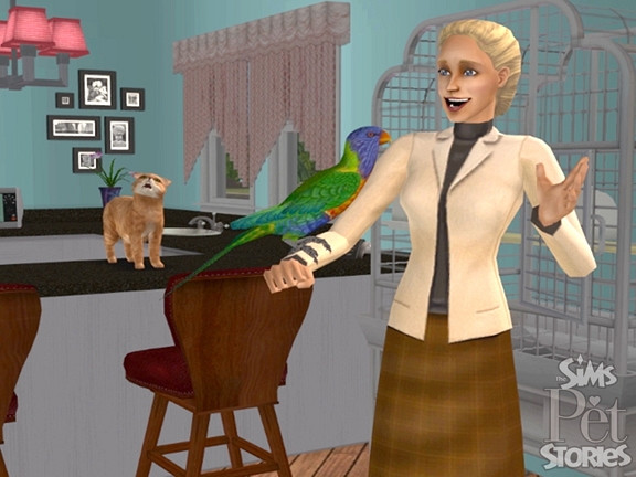 Скриншот из игры Sims: Pet Stories, The