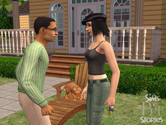 Скриншот из игры Sims: Pet Stories, The