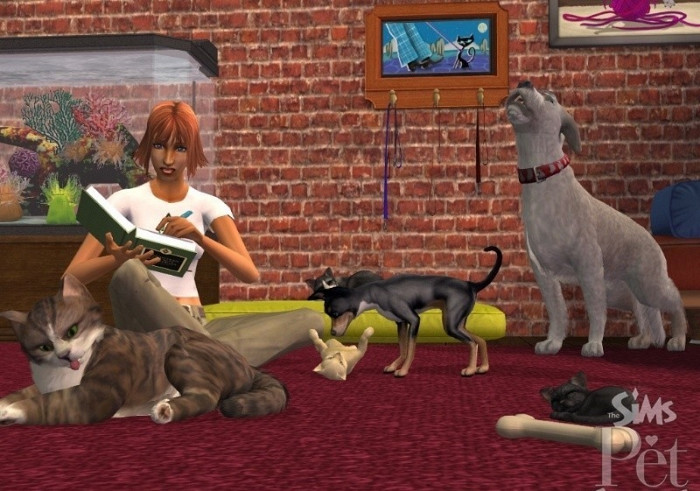 Скриншот из игры Sims: Pet Stories, The