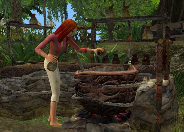 Скриншот из игры Sims: Castaway Stories, The