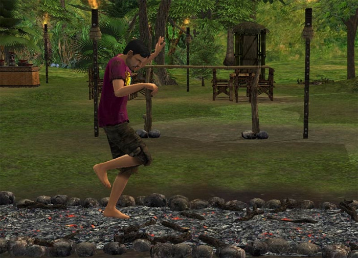 Скриншот из игры Sims: Castaway Stories, The