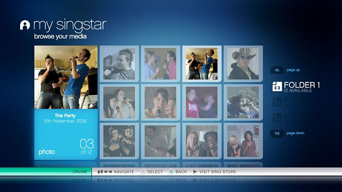 Скриншот из игры SingStar