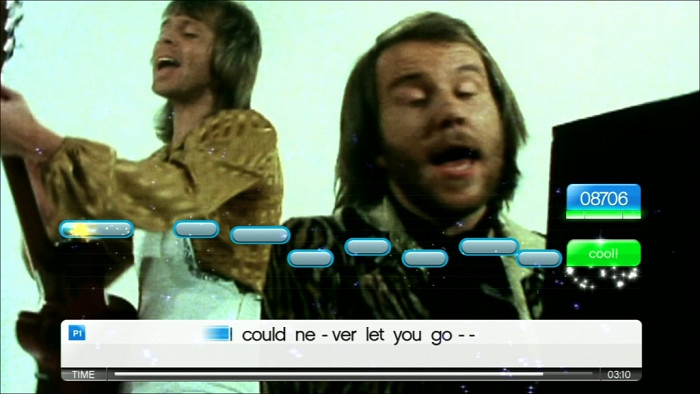 Скриншот из игры SingStar ABBA