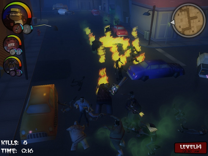 Скриншот из игры NOMBZ: Night of a Million Billion Zombies!