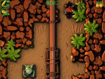 Скриншот из игры Normal Tanks