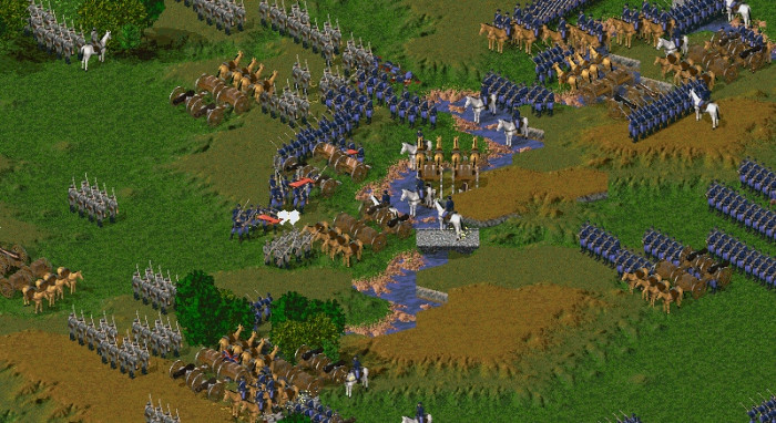 Скриншот из игры North vs. South