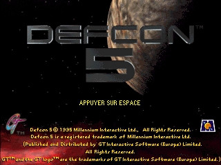 Скриншот из игры Defcon 5