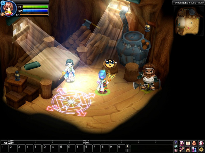 Скриншот из игры NosTale