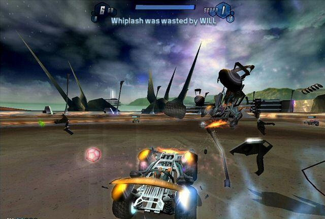 Скриншот из игры Novadrome