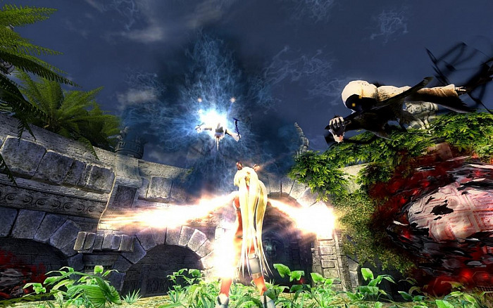 Скриншот из игры X-Blades