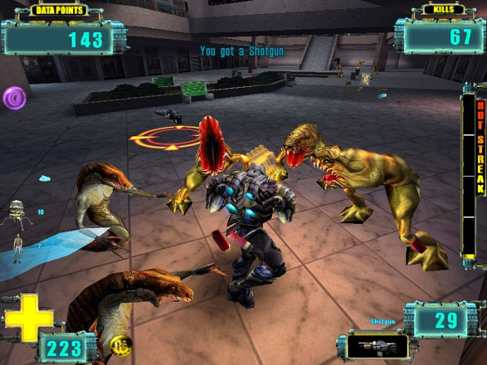 Скриншот из игры X-COM: Enforcer