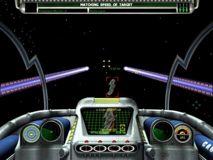 Скриншот из игры X-COM: Interceptor