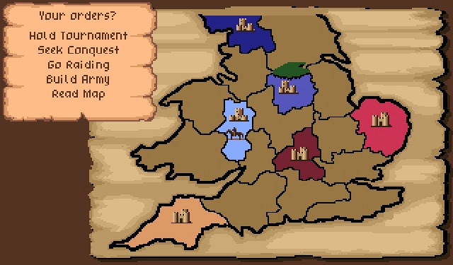 Скриншот из игры Defender of the Crown