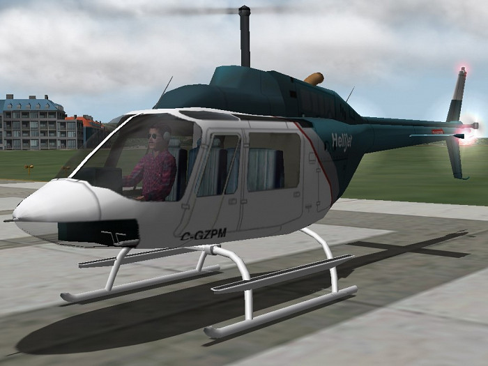Скриншот из игры X-Plane 9