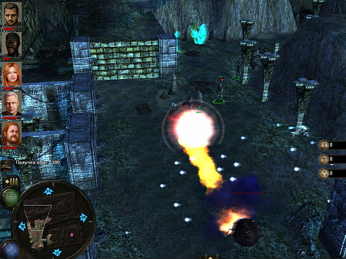 Скриншот из игры X-Team
