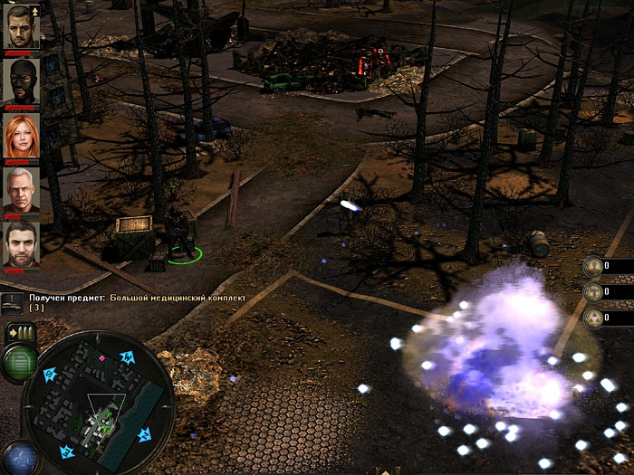 Скриншот из игры X-Team