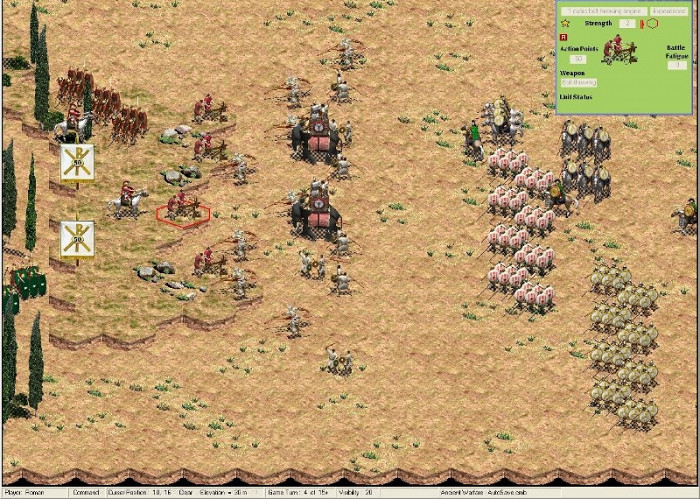 Скриншот из игры Punic Wars