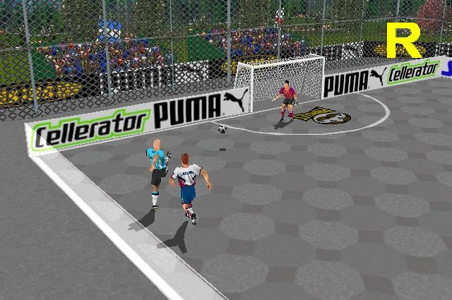 Скриншот из игры Puma Street Soccer