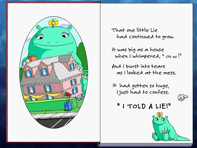 Скриншот из игры Puddle Books: The Lie